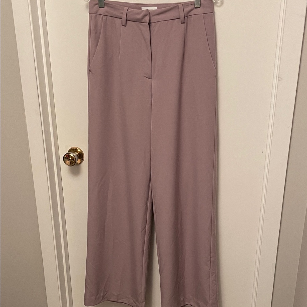Minimum Mauve Wide Leg Pants Size 38 - Picture 1 of 10